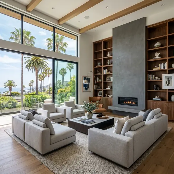 Modern Living Room Renovation