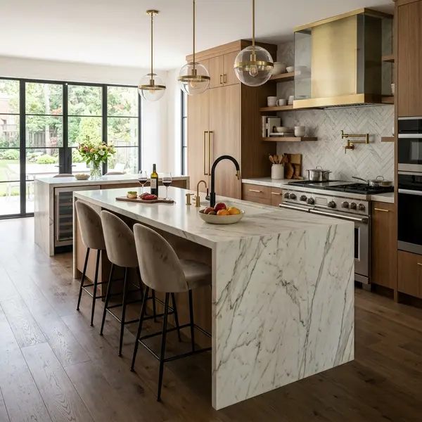 High-End Gourmet Kitchen
